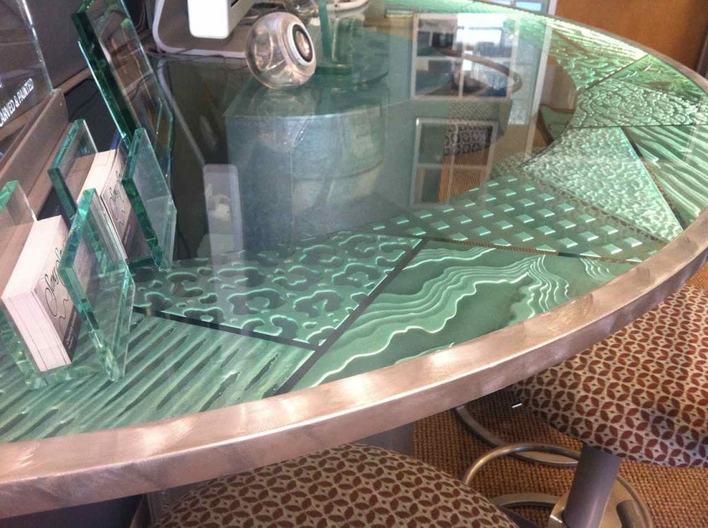 Custom Glass Table Tops 