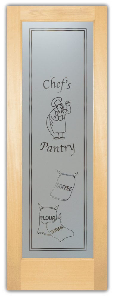 pantry doors glass