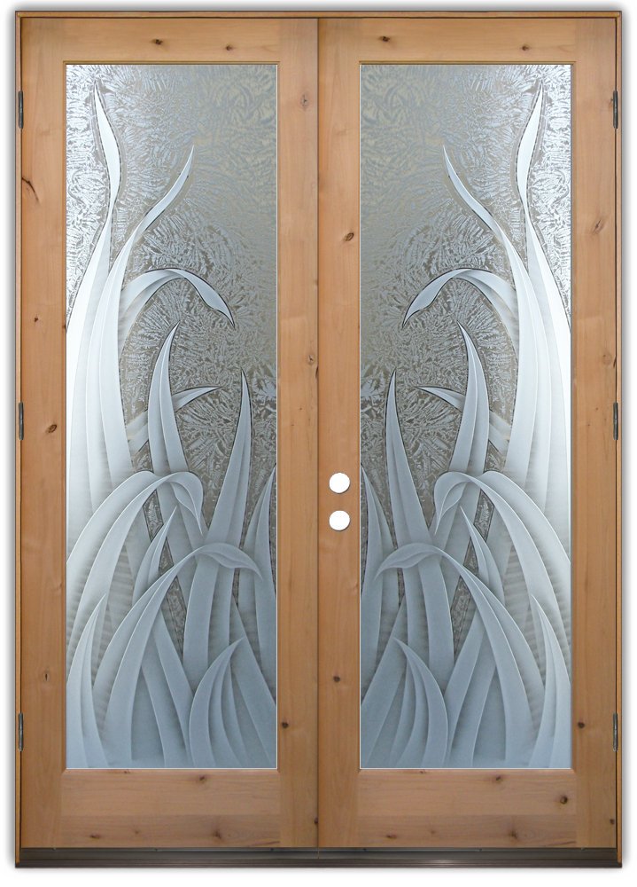  Beautiful  Glass  Front  Doors  with Reeds Sans Soucie Art Glass 