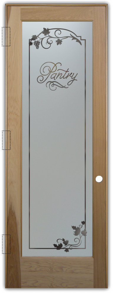 free kitchen door designs + glass