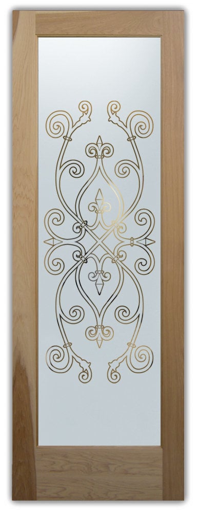 frosted door glass - Sans Soucie Art Glass