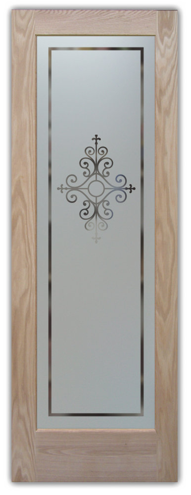 Same Etched Glass In Different Wood Doors Sans Soucie