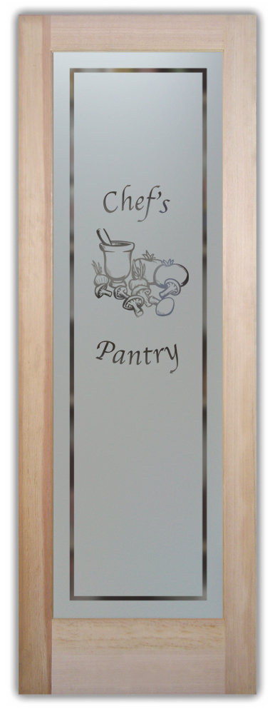 glass pantry door stone mill