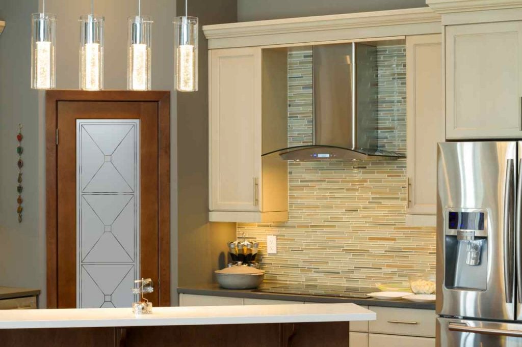 cross hatch kitchen pantry door