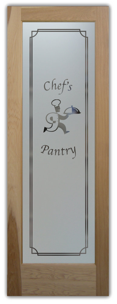 glass pantry door