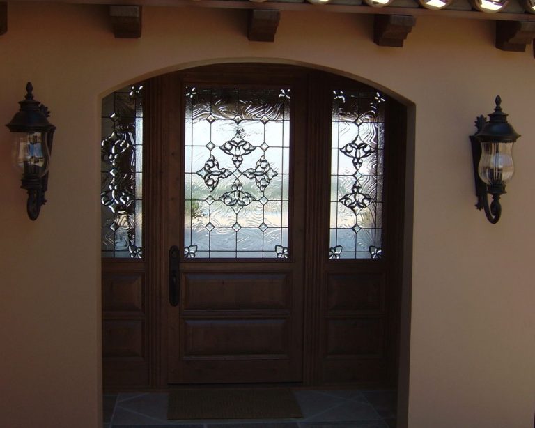 Beveled Glass Doors and windows