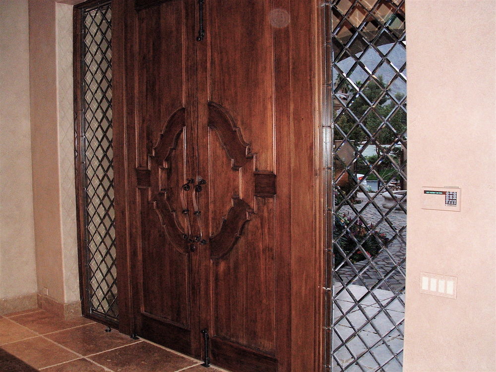 Beveled Squares beveled windows