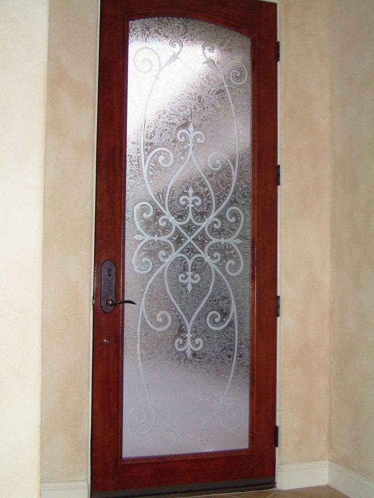 Etched-Carved Glass Windows for Privacy - Sans Soucie