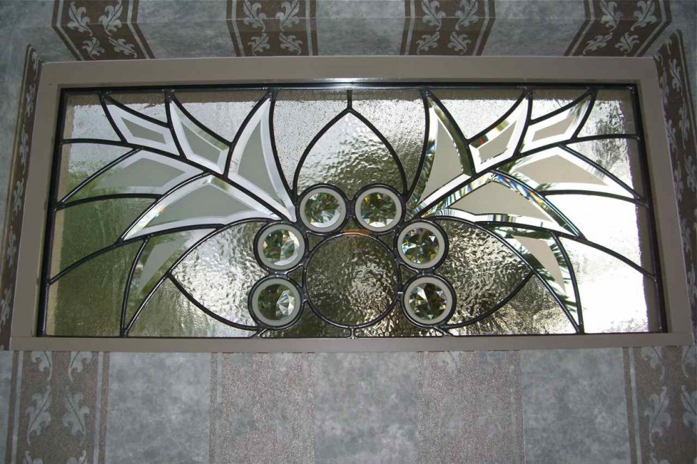 Arabesque Bevels Wide window