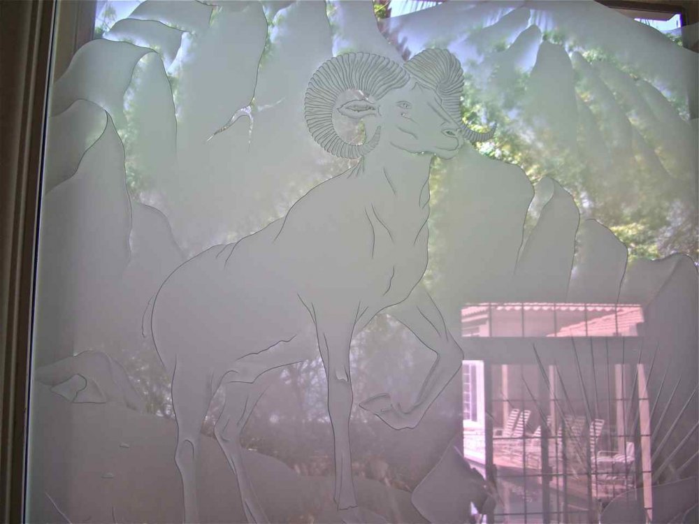etched glass top tables water waves