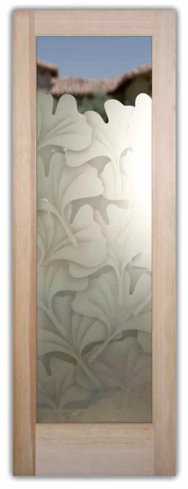 etched glass Double Entry Glass Doors Double Entry Glass Doors