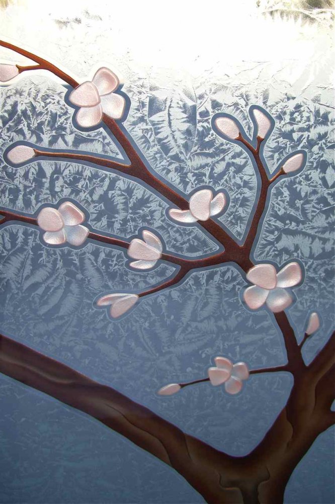 Stunning close-up details of Cherry Tree design