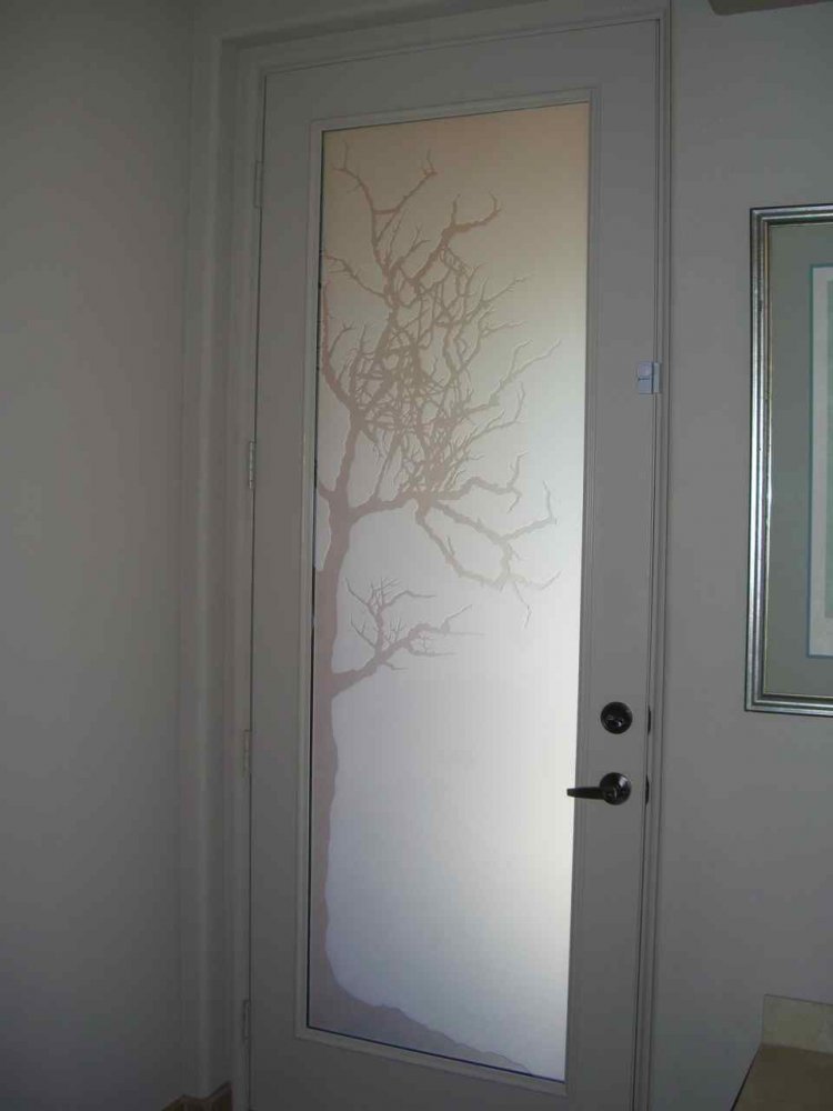 front doors with glass etched tropical Negative front doors with glass etched tropical