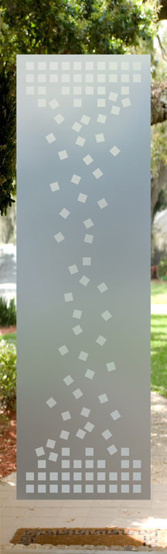 Glass Pantry Door - Chop-Chop Chef B - 2D custom pantry doors