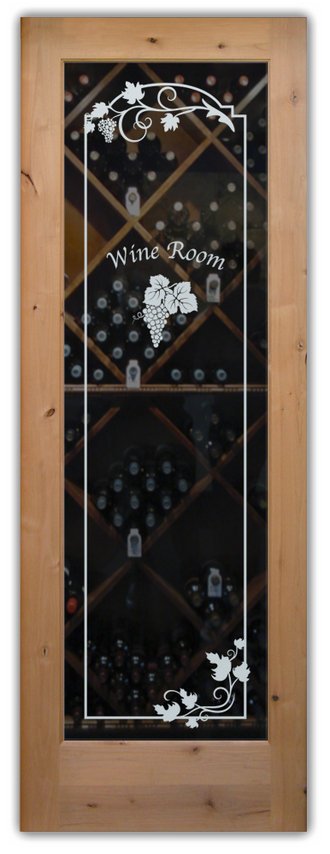 Wine cellar glass doors from Sans Soucie