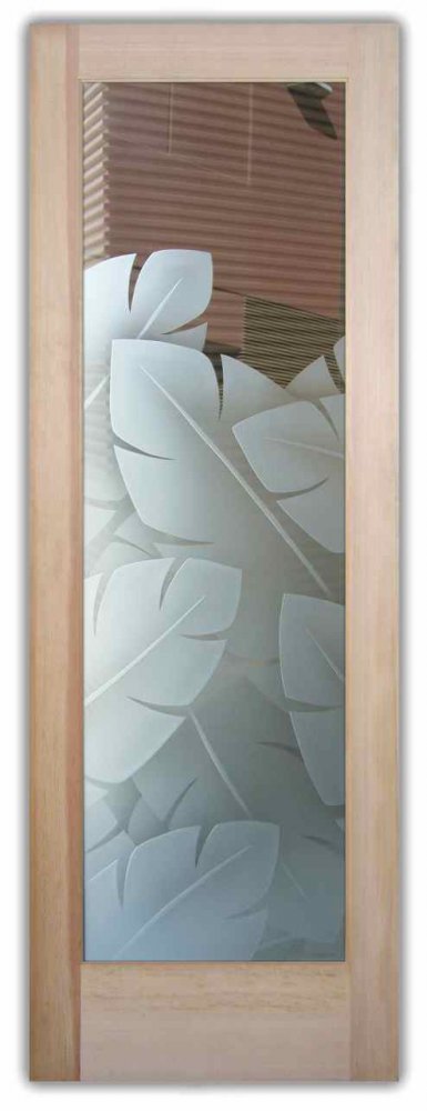 decorative glass doors leaves sans soucie