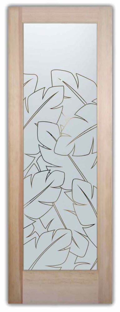 frosted glass door leaves sans soucie