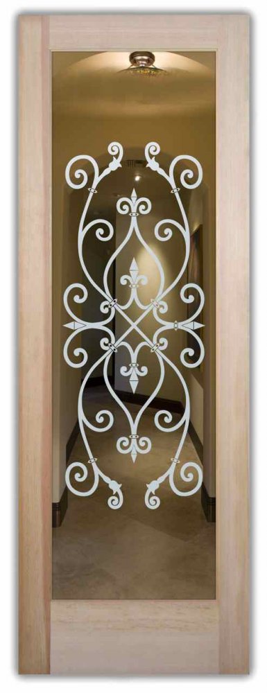 custom etched glass front doors corazones