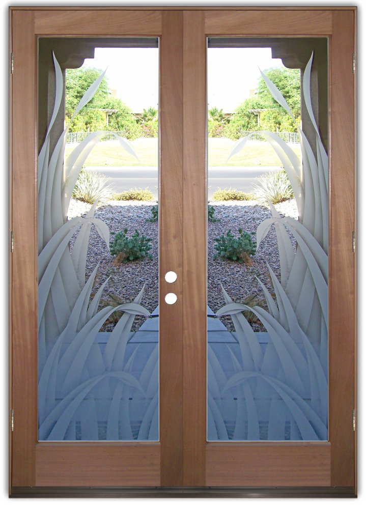 Glass Entry Doors - Stylish Glass Etching in Any Decor