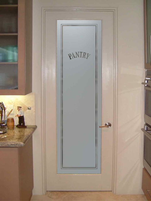 etched pantry glass doors classic 
