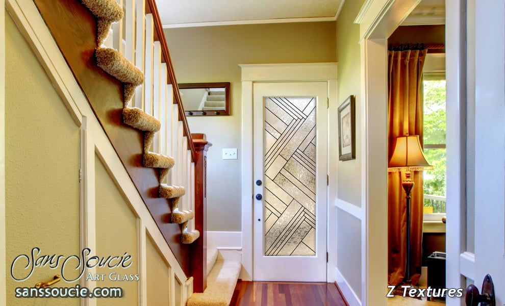 Z Textures Semi-Private Stained Assembled Glass Front Doors Glass Entry Door Rustic Glass Pantry Doors Sans Soucie