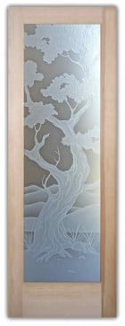 glass doors with privacy bonsai asian style glass door
