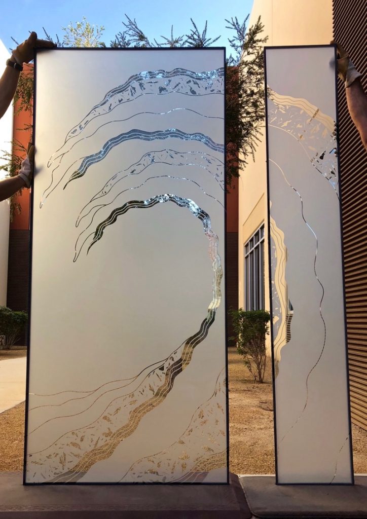 Matching Glass for Sidelights and Transoms