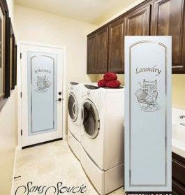 Sans Soucie Laundry Room Glass Door