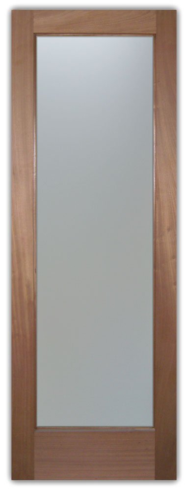 Mahogany door frame