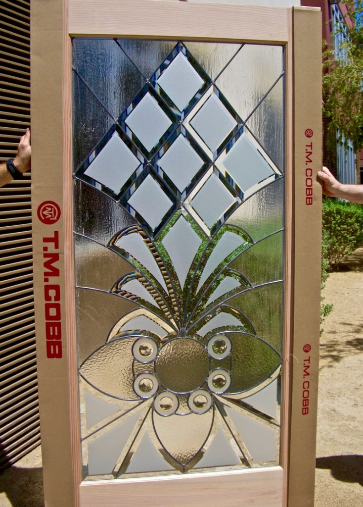 Shop this stunning glass door: Arabesque Bevels
