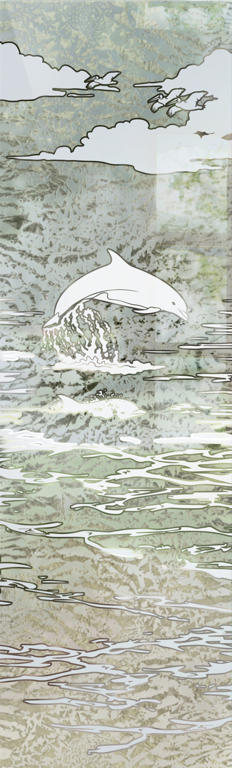 Dolphins in the Shimmer
