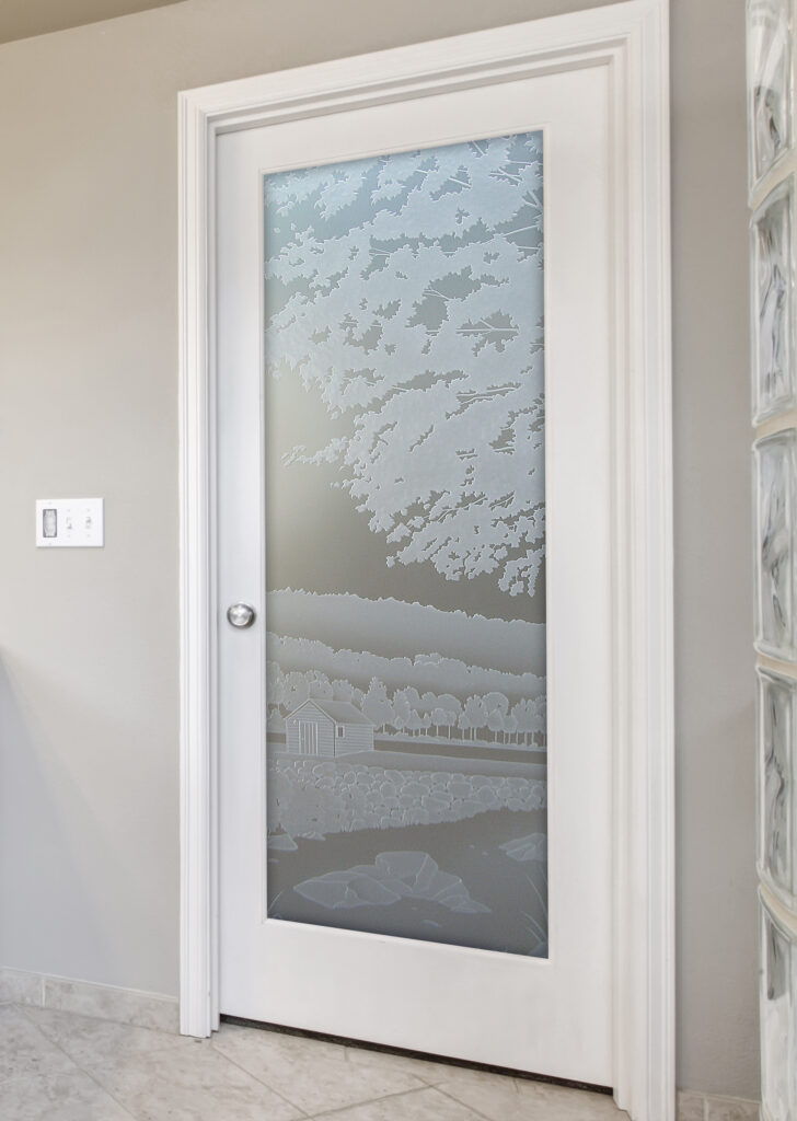 60 Stunning Frosted Glass Door Designs In The Top Decor Styles