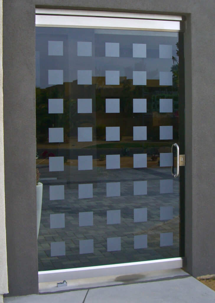 Sleek exterior glass doors for commercial and residential areas with high traffic.