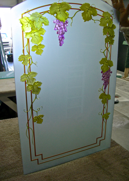 Vineyard Grapes Trellis