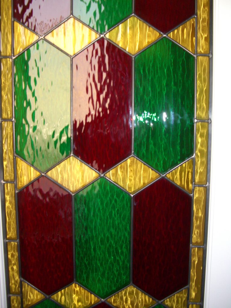 A&nbsp;Closer Look&nbsp;at a stained glass pantry door