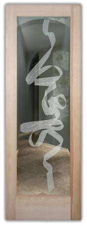 Front Door with sandblast Frosted Glass Design Art Glass Featuring Sandblast Etched Glass by Sans Soucie