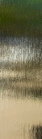 Interior Glass Insert with a sandblast Frosted Glass Patterns Design Custom-Designed Decorative Etched Glass