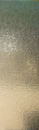 Door Glass Insert showcasing a Frosted Glass Patterns Design with Sandblast Etched Glass Art by Sans Soucie Delta Frost Design