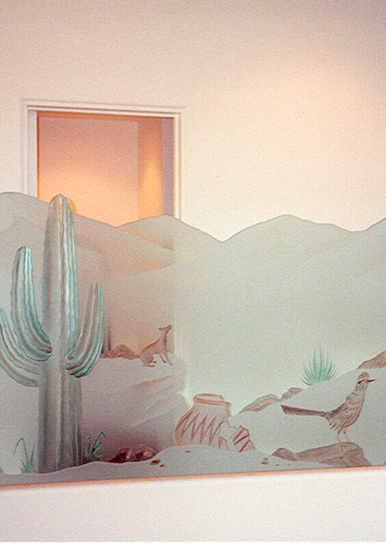 Desert Cactus Landscape