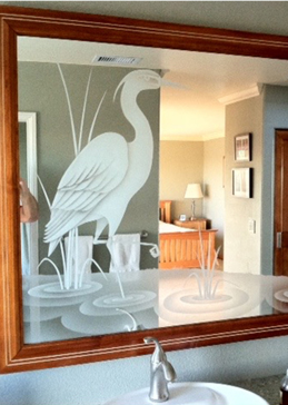 Prancing Egret