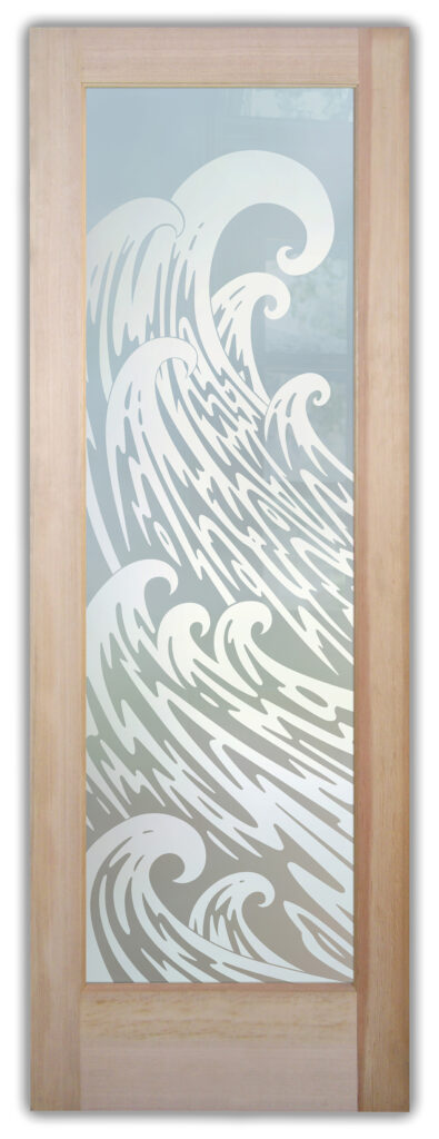 Private coastal style interior doors