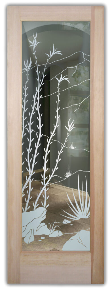 Clear Glass with Frosted Accent
Ocotillo Design