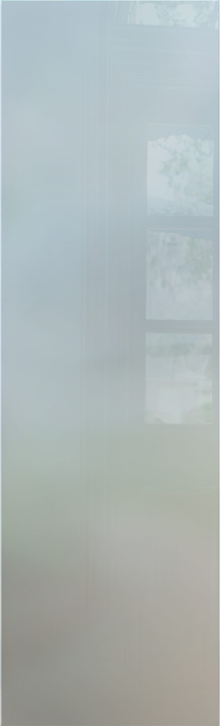 Solid Frosted Glass (no art)