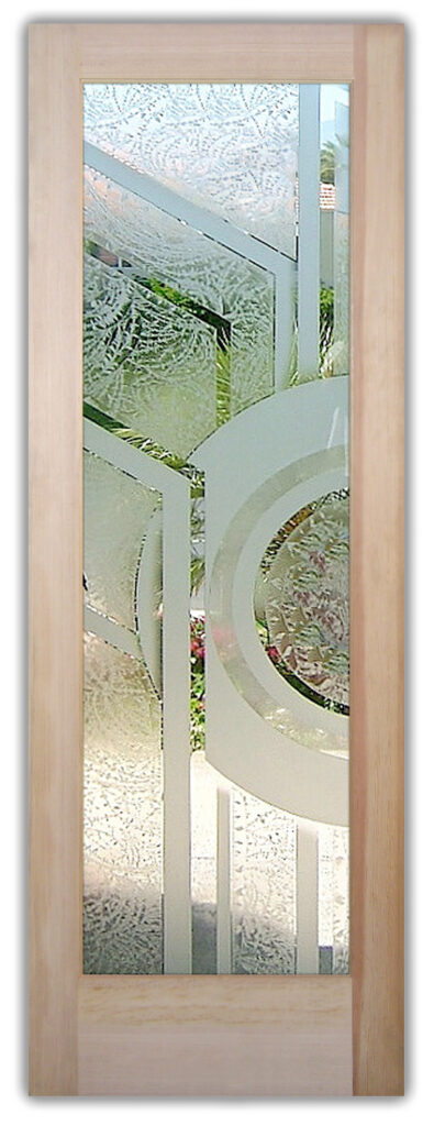 Single front door with glass design Sun Odyssey 3DE Gluechip