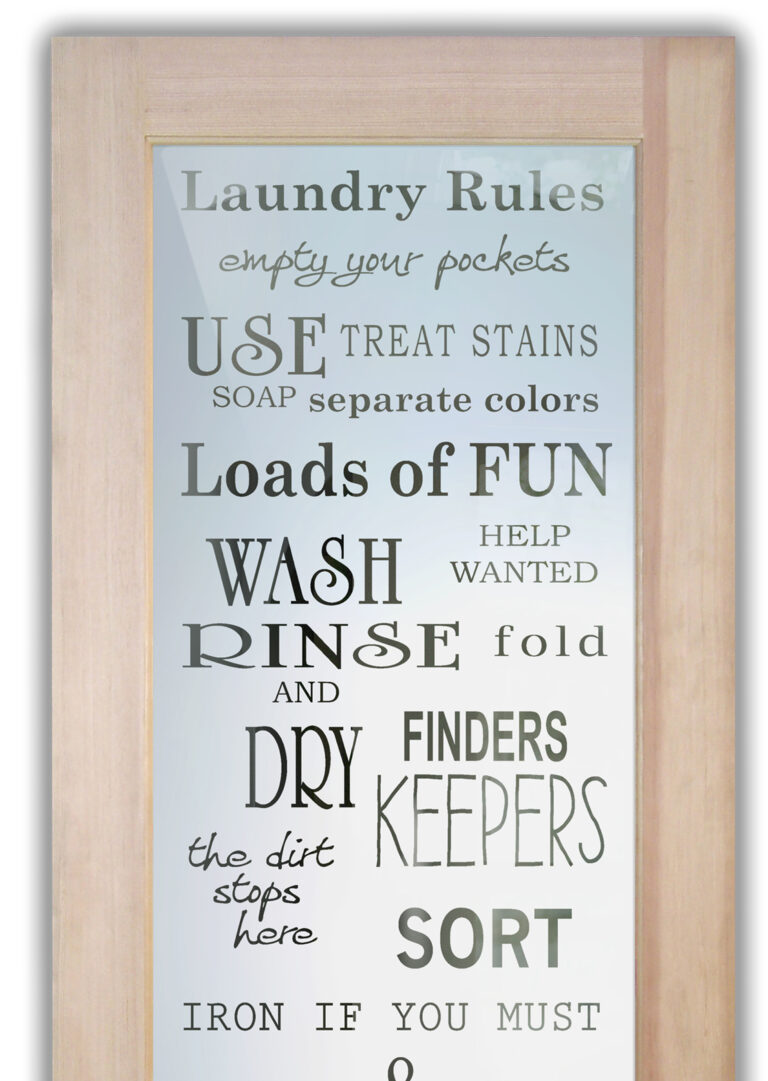 Laundry Rules
