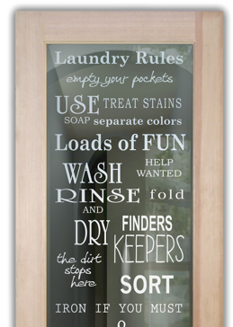 Laundry Rules
