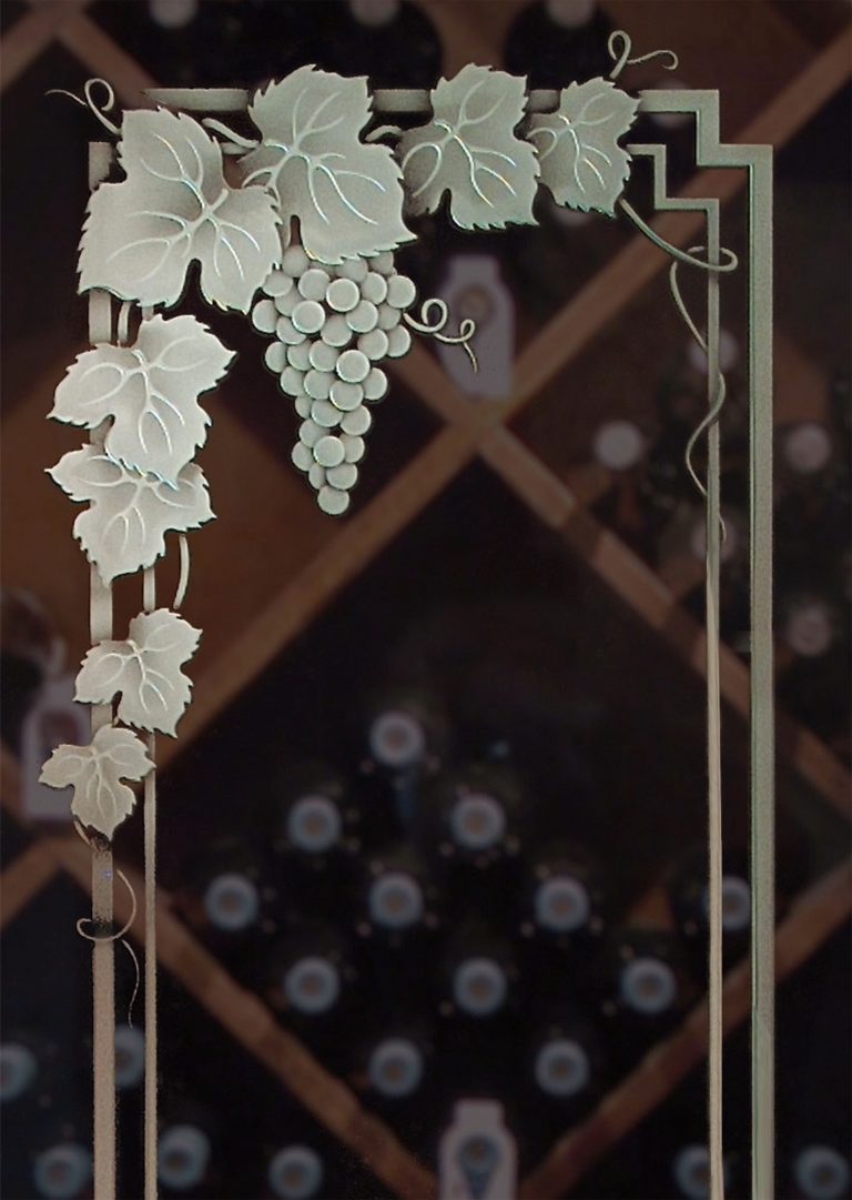 Vineyard Grapes Garland II Pair