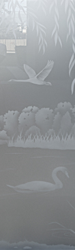 Swans on the Lake II