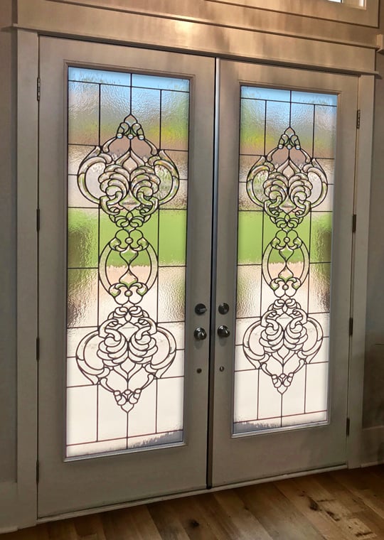 frosted glass doors for a traditional decor classic design style sans soucie gannett bevels