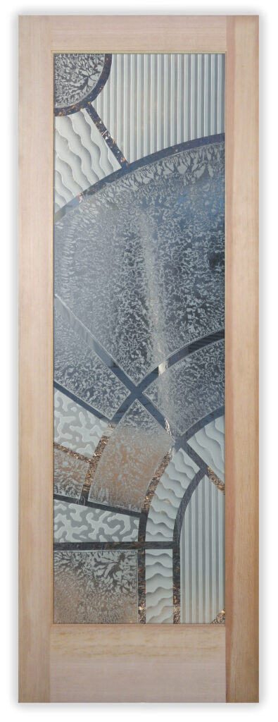 Glass Door Privacy Design Marix Arcs 3DE GC Semi-private